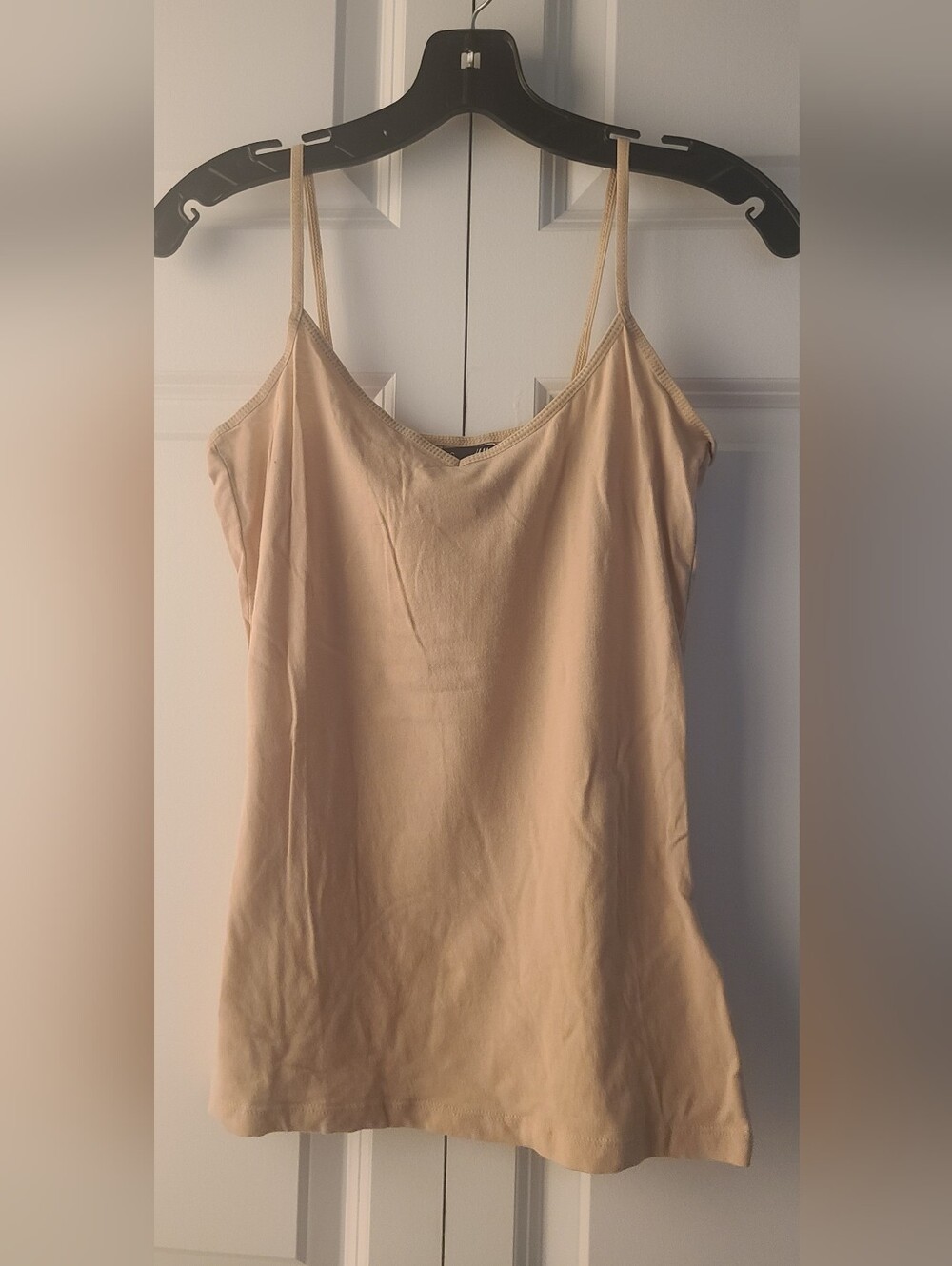 H&M Beige Nude Spaghetti-Strap Camisole